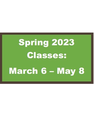 Spring 2023 Classes - Custom product