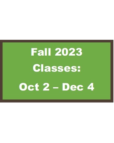 Fall 2023 Classes - Flower Arrangement