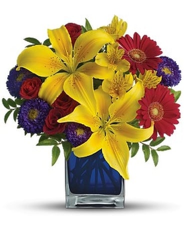 Teleflora's Blue Caribbean Custom product