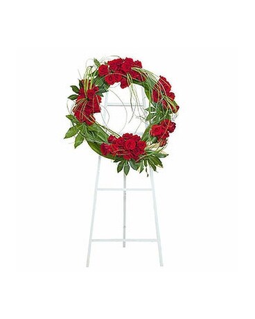 Royal Wreath Flower Arrangement