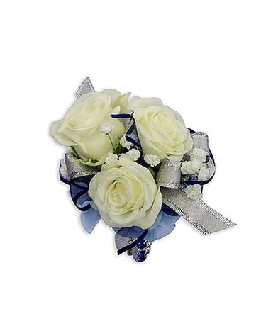 Beauty Within Wrist Corsage Flower Arrangement