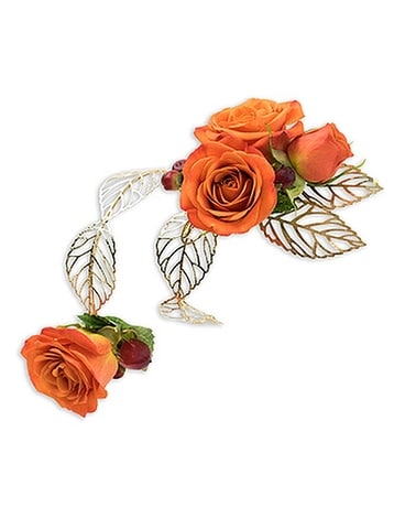 Tangerine Arm Band Flower Arrangement