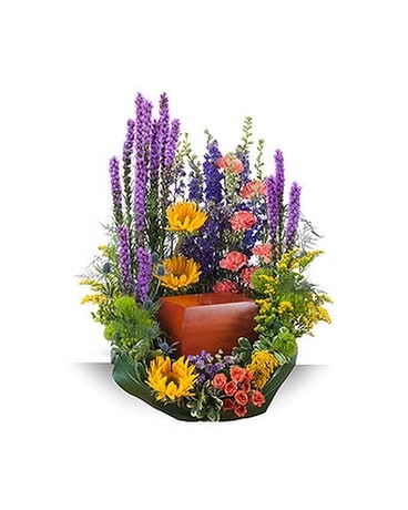 Celebration Garden Surround Flower Arrangement