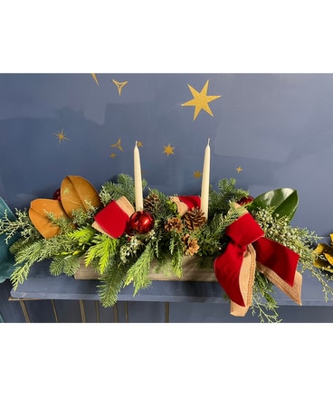 First Noel Centerpiece Flower Arrangement