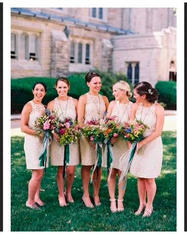 Bridal Party Bouquets Flower Arrangement