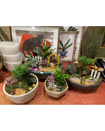 Fairy Garden Flower Arrangement
