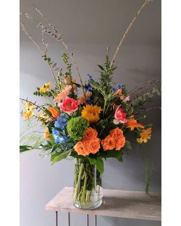 Glam In the Garden Flower Arrangement