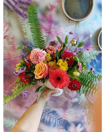 Afternoon Glow Flower Arrangement