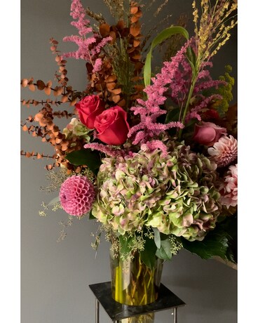 Sunset In the Woods Flower Arrangement