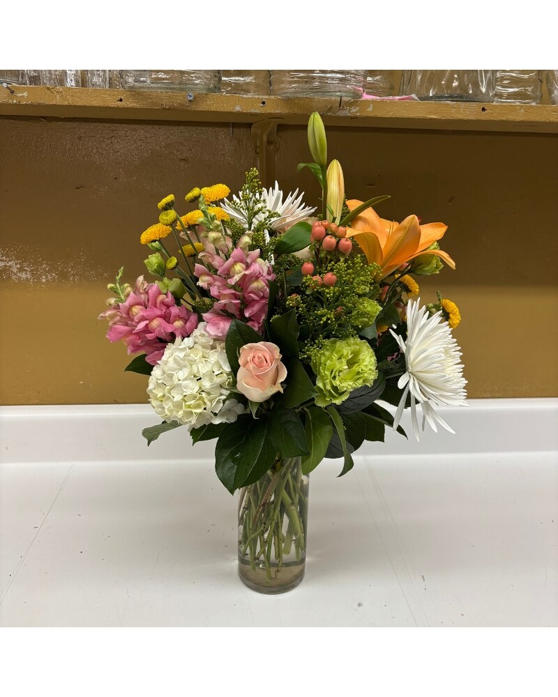 Simple Mixed Vase in Pittsburgh PA - Squirrel Hill Flower Shop