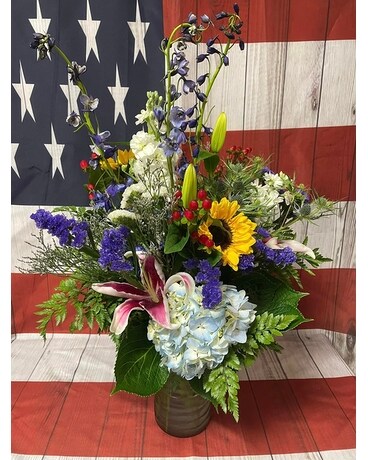 Custom Fresh #9 Flower Arrangement