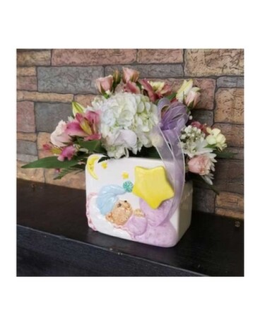 Baby Bear Musical Vase