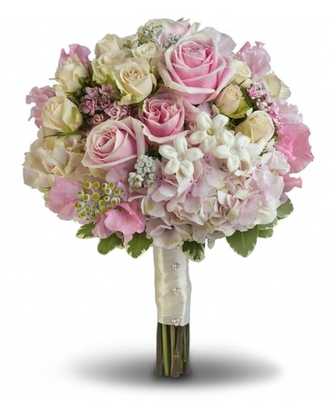 Pink Rose Splendor Bouquet Flower Arrangement