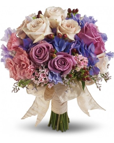 Country Rose Bouquet Flower Arrangement