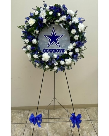 Any Team or Club Wreath Flower Arrangement