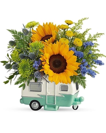 Teleflora's Retro Road Tripper Bouquet - For Him Flower Arrangement