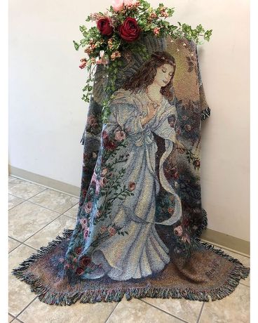 Sympathy Tapestry Throw Standing Display Gifts