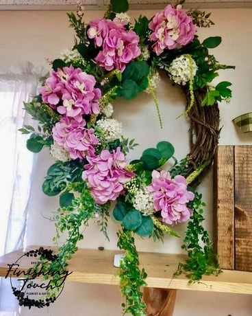 Pink Hydrangea Wreath Wreath