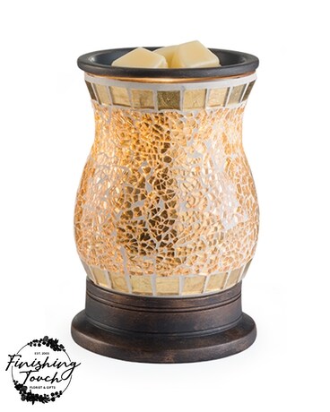 Golden Glass Mosaic Tart Warmer Gifts