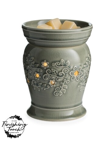 Green Jade Floral Tart Warmer Gifts