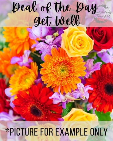 Deal of the Day - Get Well Flower Arrangement