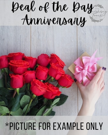 Deal of the Day - Anniversary Flower Arrangement