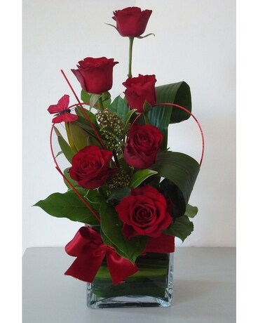 Be My Valentine Flower Arrangement