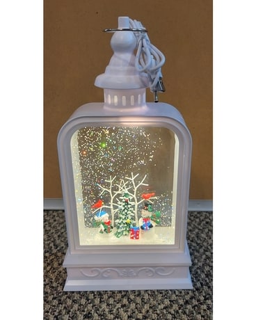 2 snowmen and a tree lantern Gifts