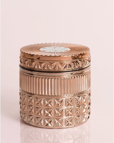 Pink Grapefruit & Prosecco Gilded Faceted Jar, 11 Custom product