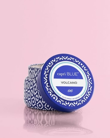 Volcano Signature Printed Tin Candle Gifts
