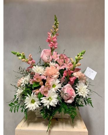 Popping Pink Flower Arrangement