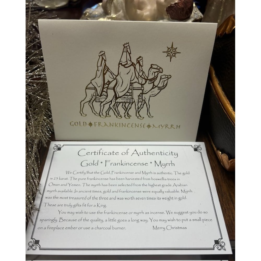 Three Kings Gold*Frankincense*Myrrh Music Box in Columbia TN