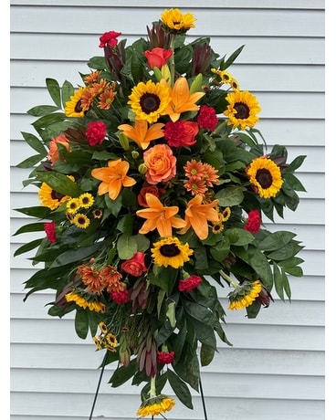 Autumn Sun Flower Arrangement