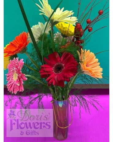 Doris' Spring Gerbera in Columbia TN - Doris' Flowers & Gifts
