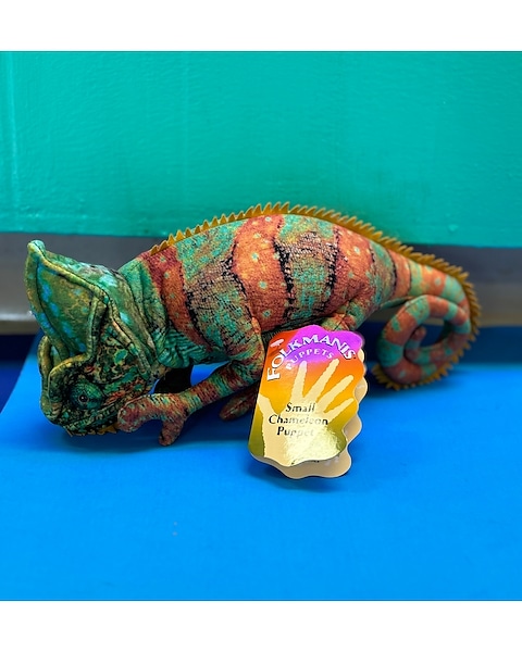 Vivid Chameleon Hand Puppet As Pets | Only Dinosaurs