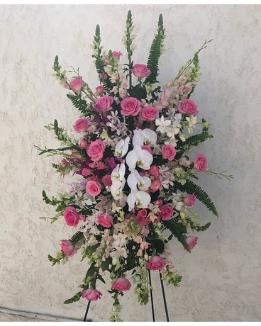 Pink Easel spray Custom product