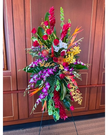 Tropical Easel Custom product