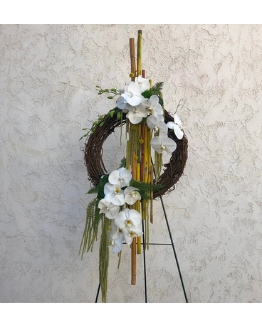 Modern tribut wreath Custom product