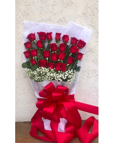 Be Mine with 24 Red roses Flower Arrangement