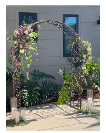 Ceremony arch Wedding Arrangement