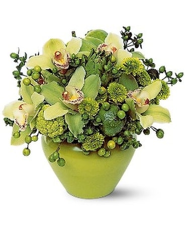 Shades of Green Flower Arrangement