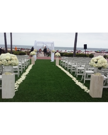 Hotel Del Coronado Wedding Arrangement