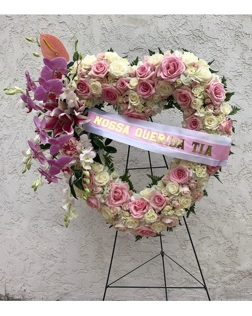 Open Heart Funeral Arrangement