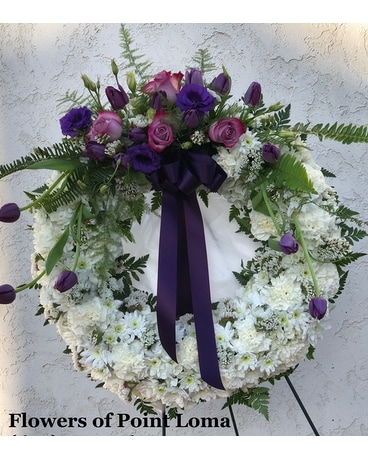 Wreath Funeral Arrangement