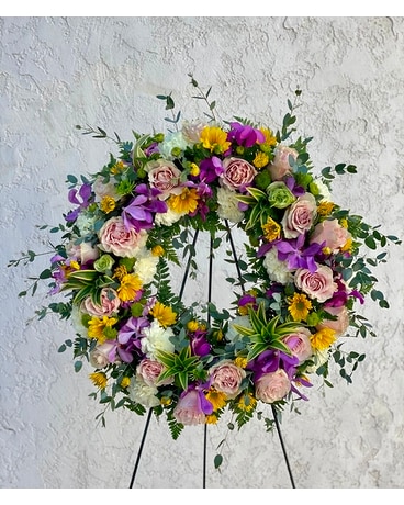 Pastel Pink & Lavender Wreath Custom product