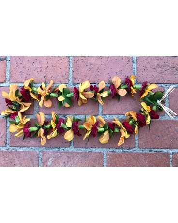 Burgundy & Gold Mokara Custom product