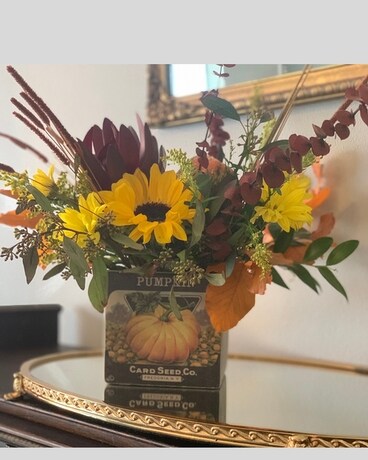 Harvest Time Flower Arrangement