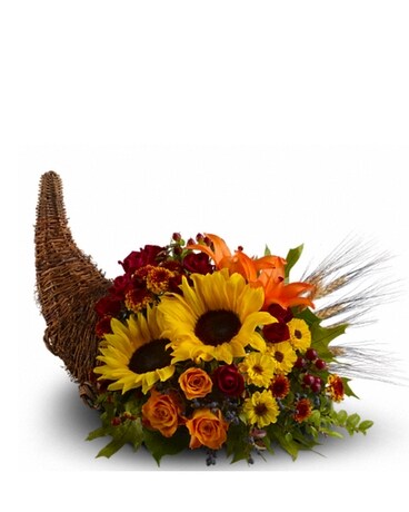 Thankful Cornucopia Centerpiece