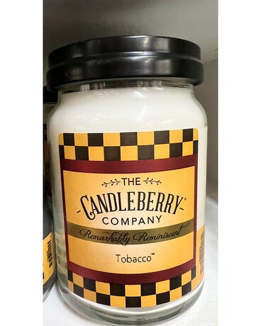 CandleBerry  Tobacco Jar Candle