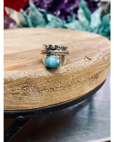 Spinner Ring by Monica Flower Arrangement